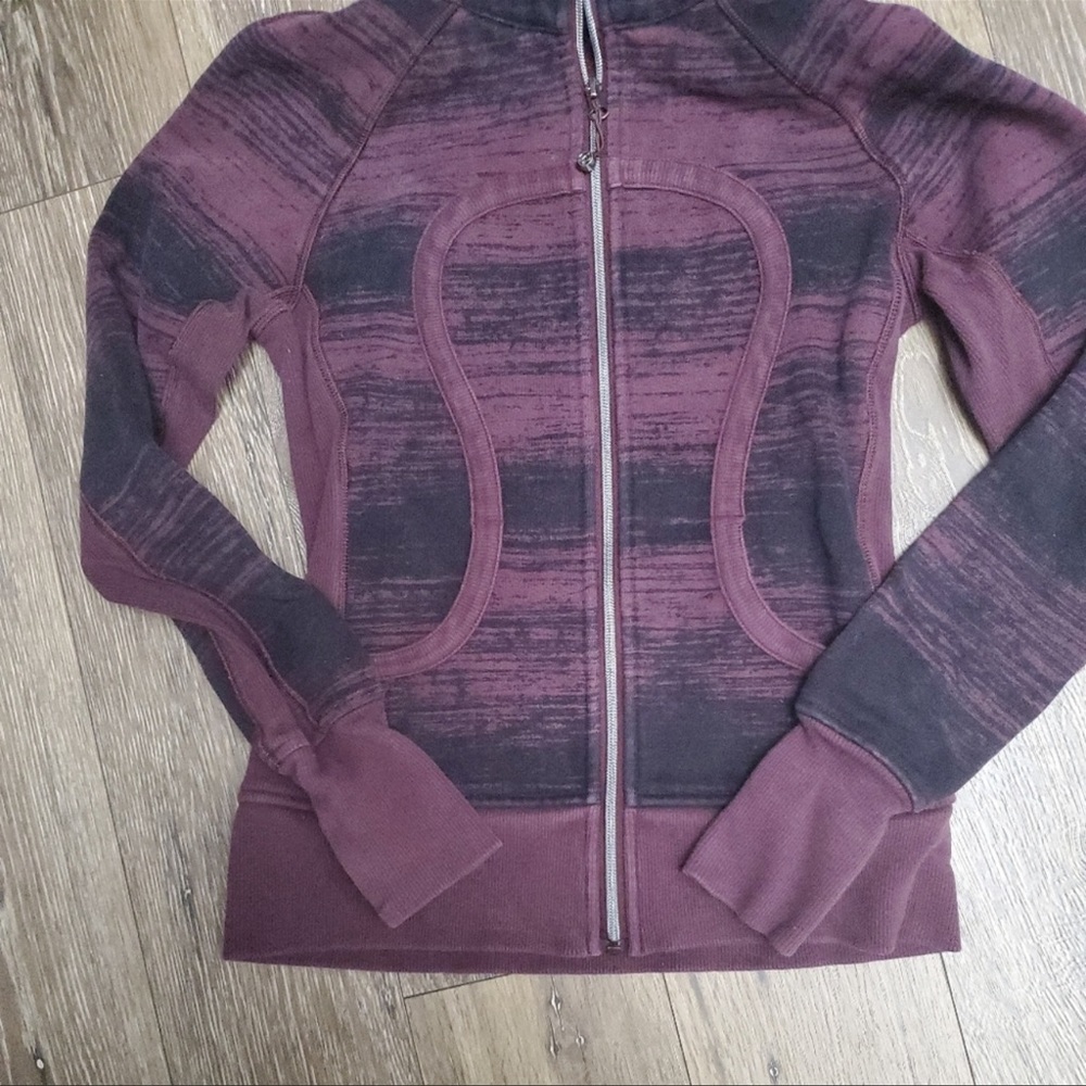 lululemon athletica Burgundy and Black Hoodie - Picture 2 of 5